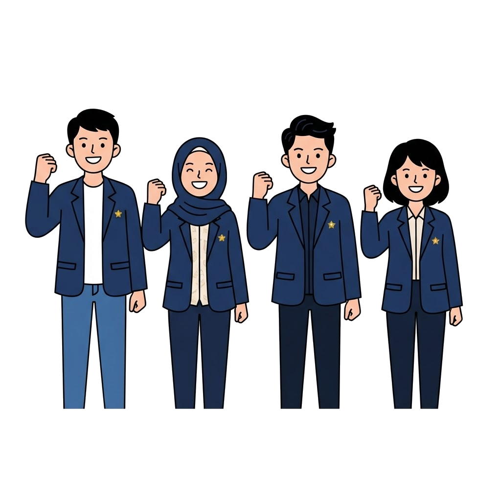 Ilustrasi anggota Karang Taruna